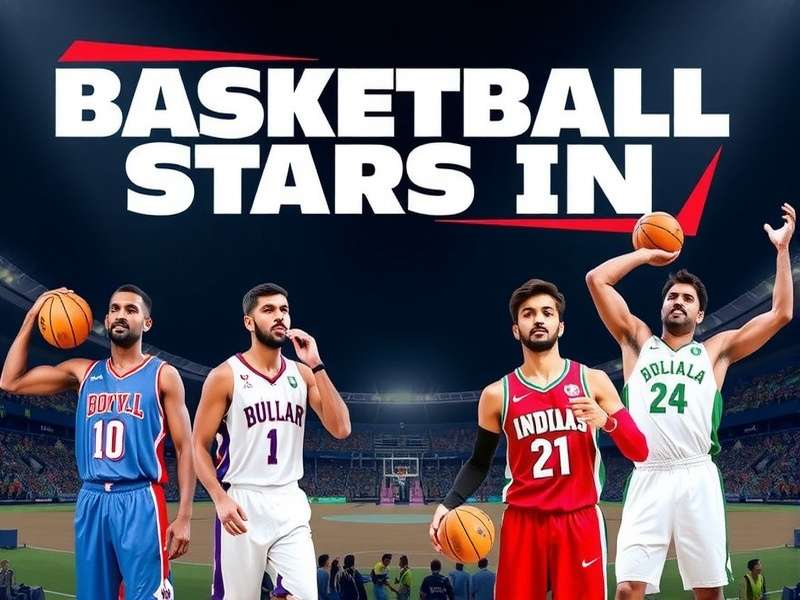 Basketball Stars IN - India's Premier Mobile Basketball Game Basketball Stars IN Main Banner featuring Indian players and stadiums